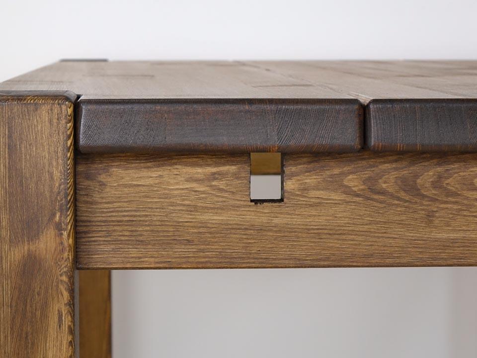 Tables, Pine Wood Dining Table Rustyk 1 - 90 x 140 / 160 / 180 cm, SEART