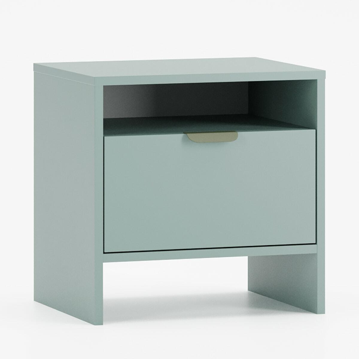 Kontenery, Szafka nocna z wnęką i szufladą LAYERS LAY28, Górna Półka Sp. z o. o.