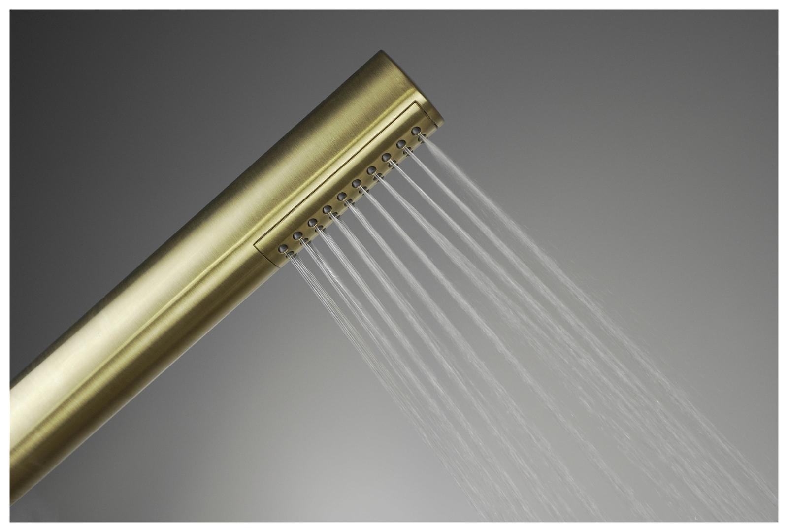 Shower heads, SILIA Shower column, with shower mixer, Deante