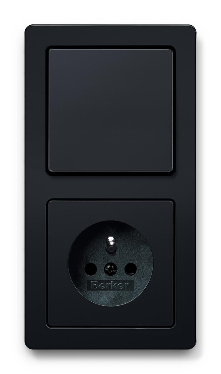 Łączniki elektryczne, Berker Q.1 Łącznik 1-klawiszowy, Hager Polska sp. z o.o.