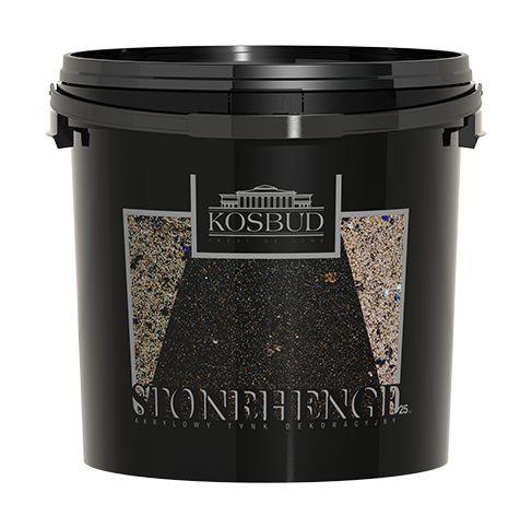 Tynki mineralne, akrylowe gotowe, silikonowe, krzemianowe, z mieszalnika (bazy i pigmenty), STONEHENGE – dekoracyjny tynk mozaikowy, KOSBUD