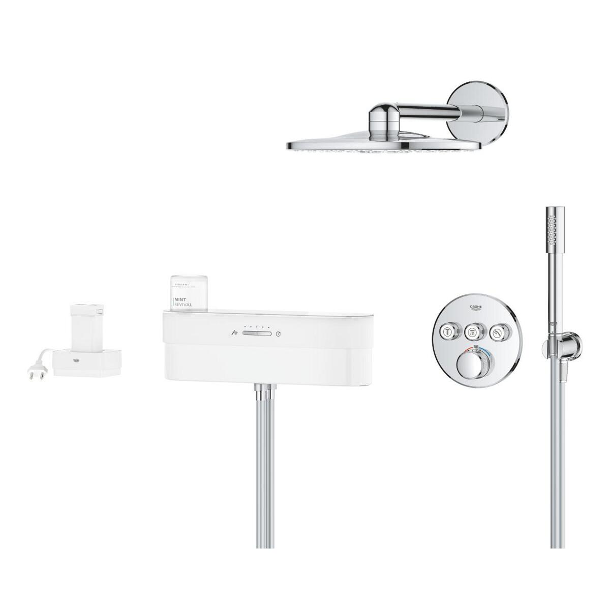 Shower Sets, Concealed shower system, GROHE