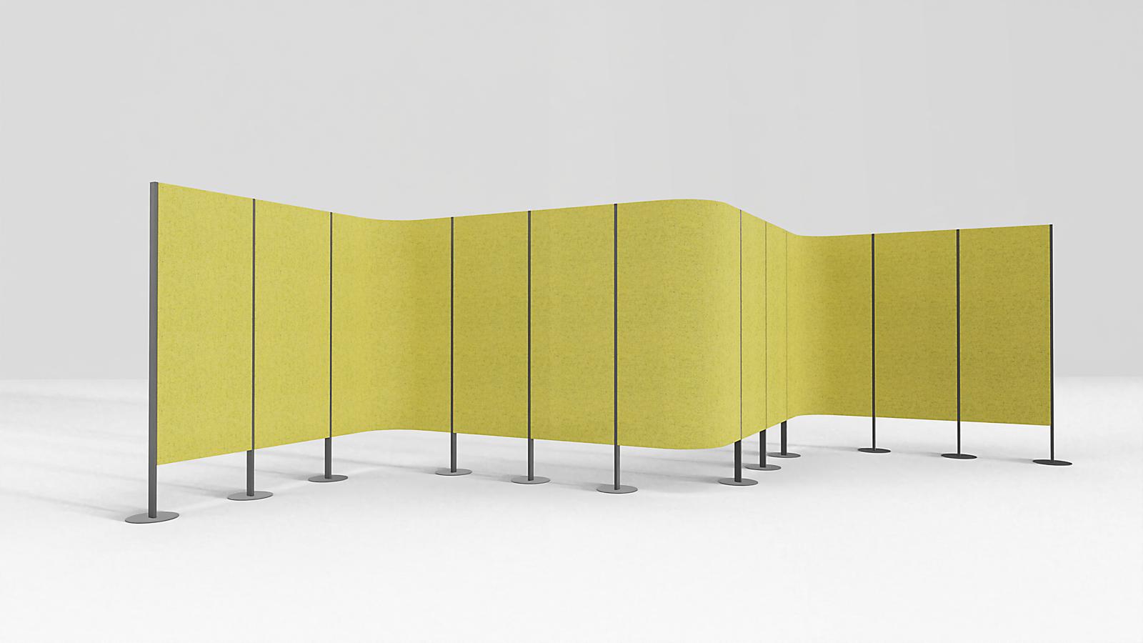 Acoustic furniture, ConScape - Acoustic system of space division, MARO Office Furniture