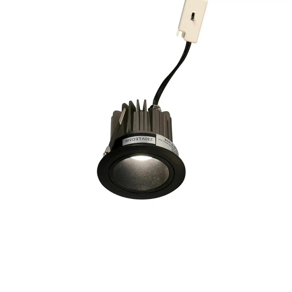 Recessed Lamps, Pik LED black recessed eyelet RL0106-CCT-BK, YASKR SPÓŁKA Z OGRANICZONĄ ODPOWIEDZIALNOŚCIĄ