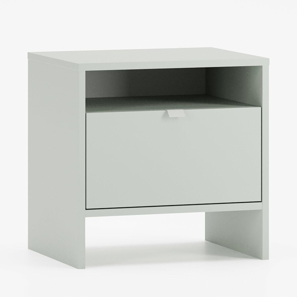 Kontenery, Szafka nocna z wnęką i szufladą LAYERS LAY28, Górna Półka Sp. z o. o.