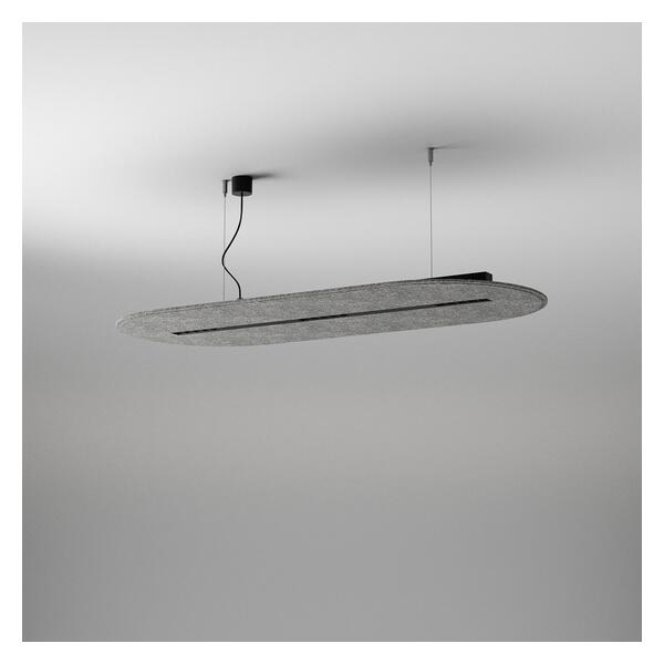 Lampy zwieszane, AQfelt OVALL RAFTER points LED section zwieszany, AQForm