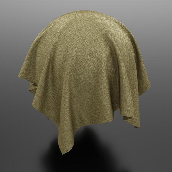 Textilien, Plain Green Chenille 3373698, FibreGuard