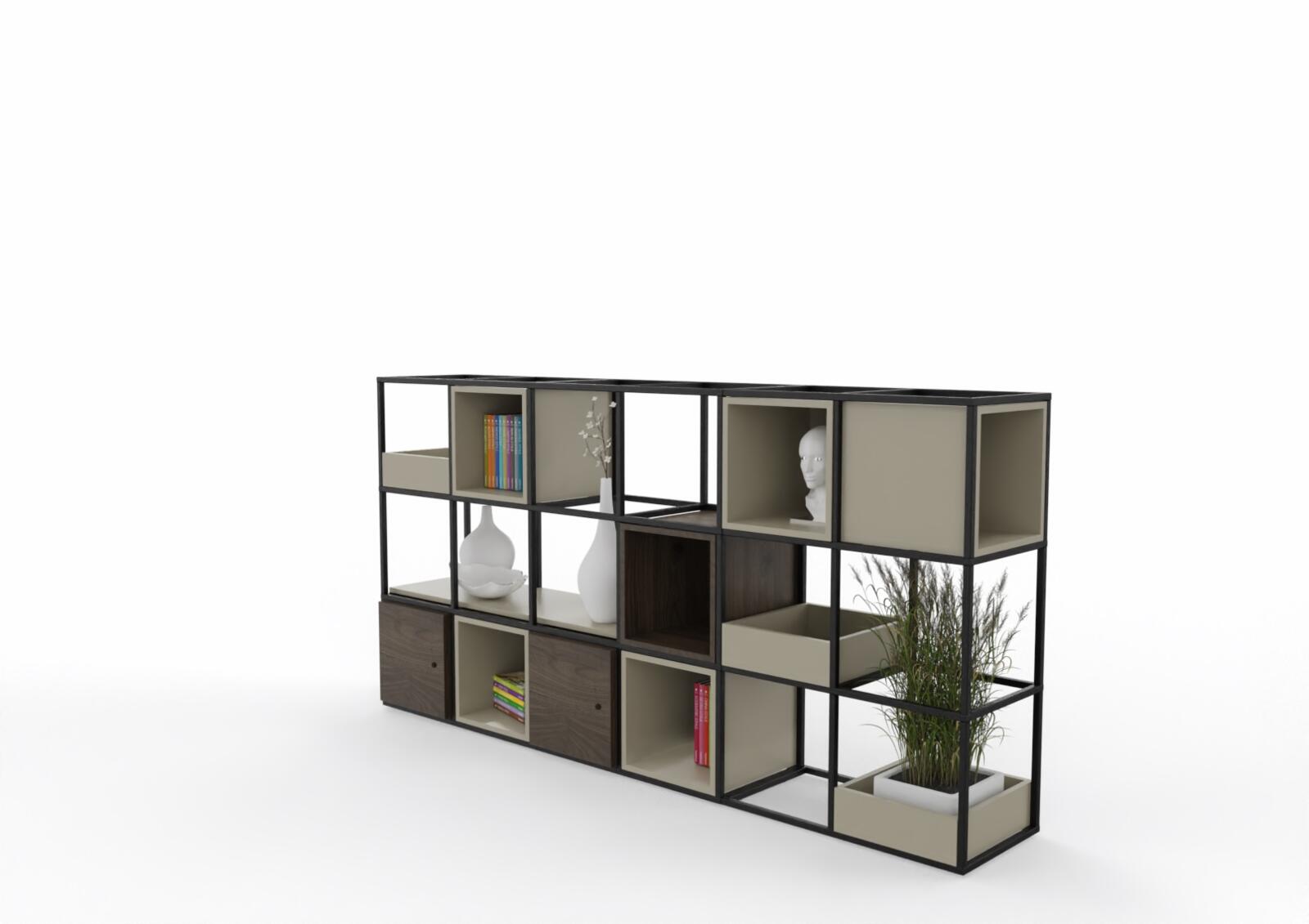 Bookcases and Shelving Units, Aura, MARO Office Furniture