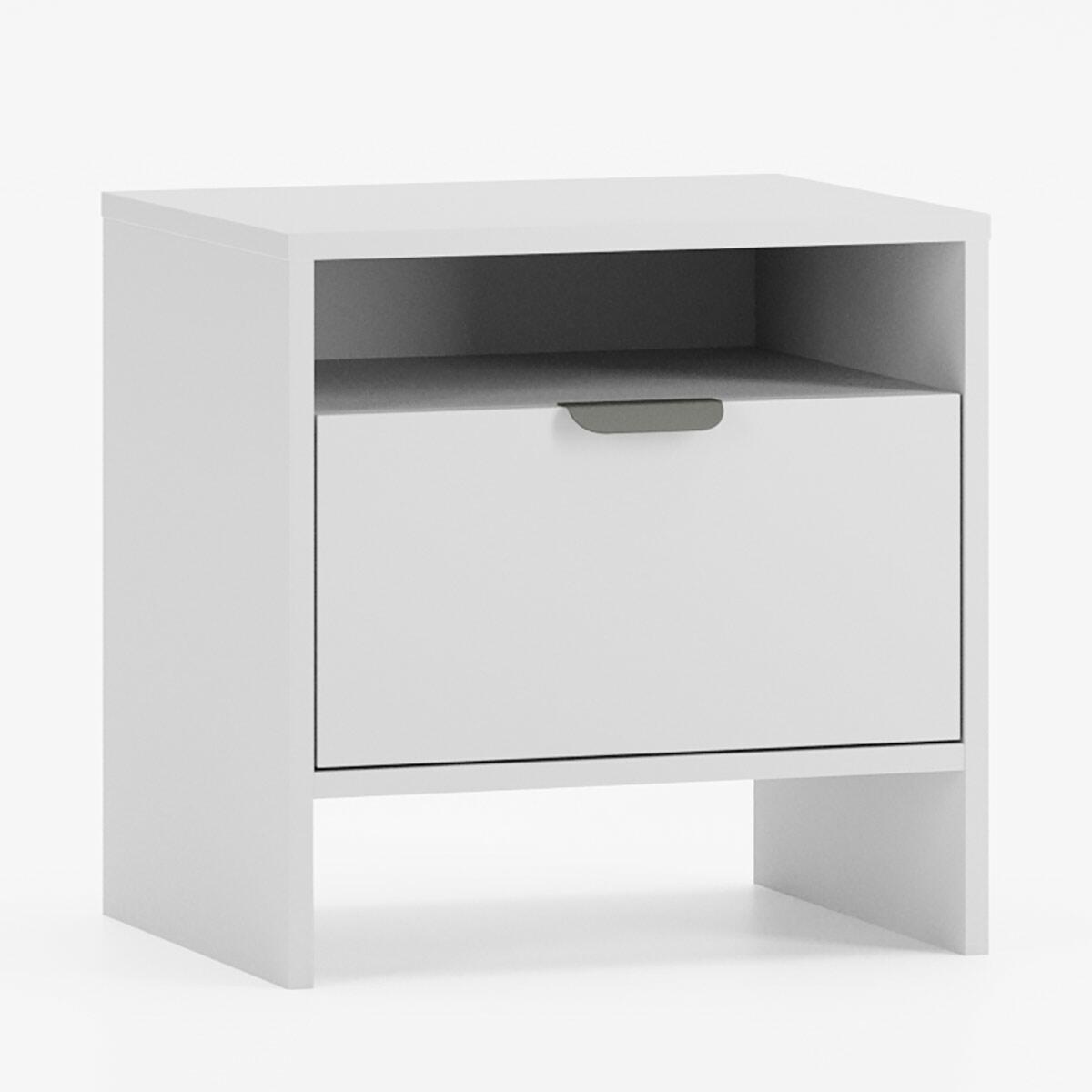 Kontenery, Szafka nocna z wnęką i szufladą LAYERS LAY28, Górna Półka Sp. z o. o.