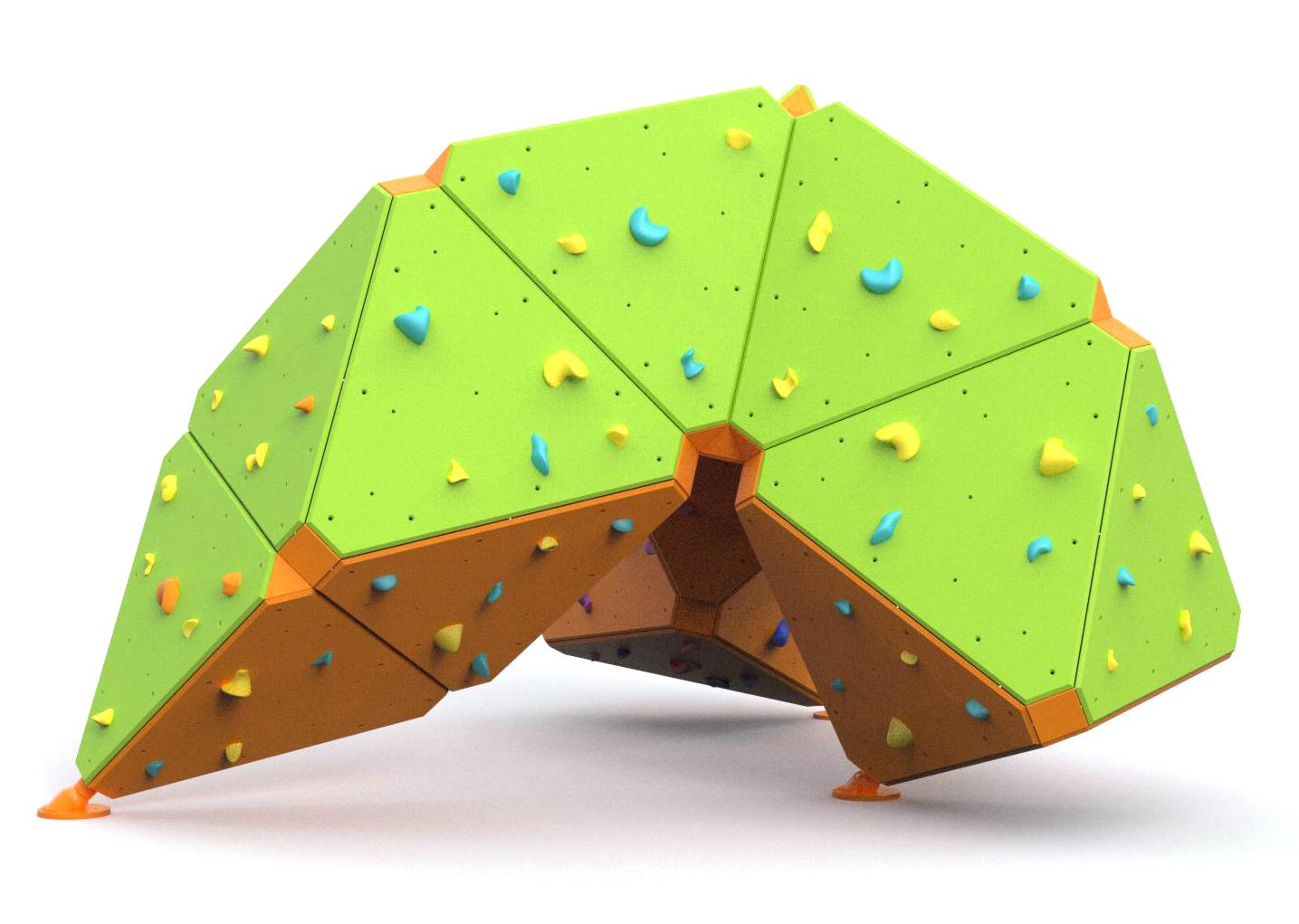 Climbing walls, Climbing wall ZigZag Boulder Z001, Grupa Techramps