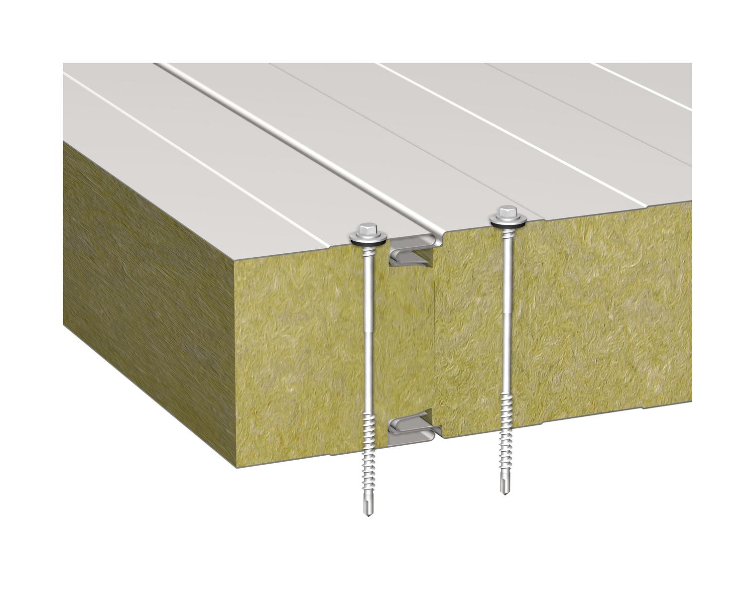 Sandwich panels, BALEXTHERM-MW-W-ST, Balex Metal