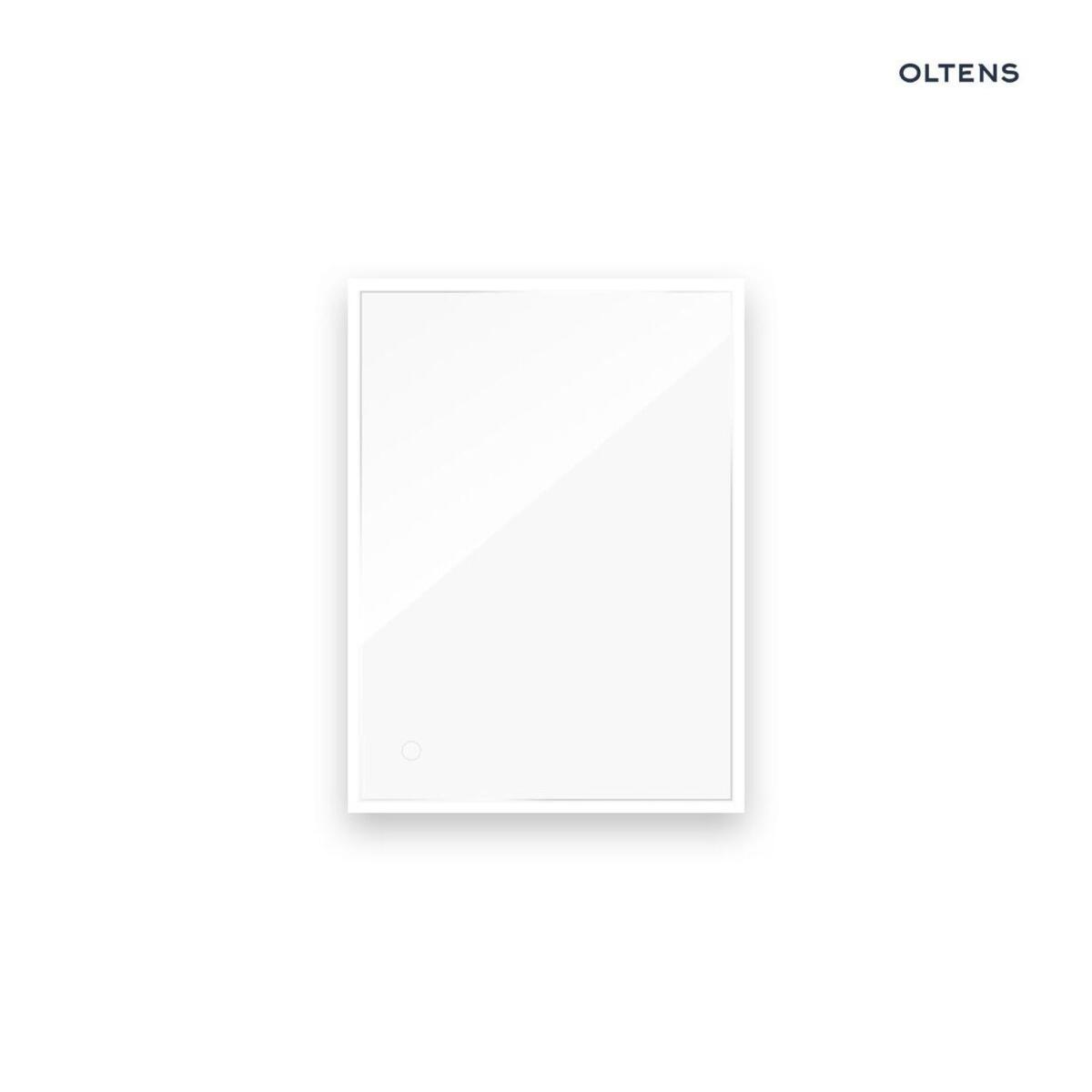 Mirrors, Oltens Nordlis mirror 60x80 cm, rectangular with LED lighting, OLTENS