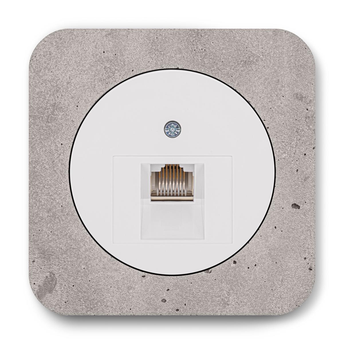 Gniazda elektryczne, Berker R.1 Gniazdo komputerowe pojedyncze, Hager