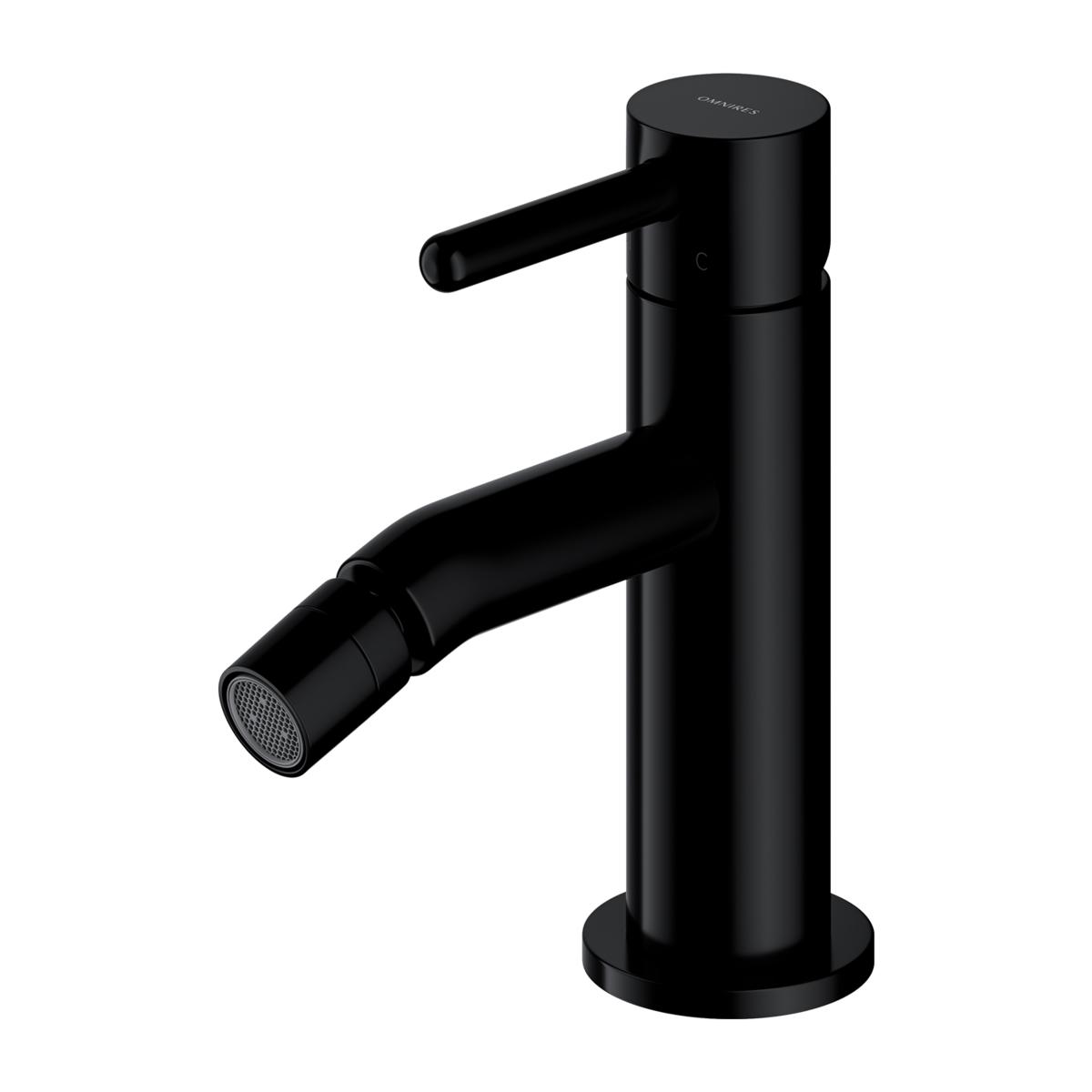 Bidet Taps, Y Y1220BL - Bidet mixer, black, OMNIRES