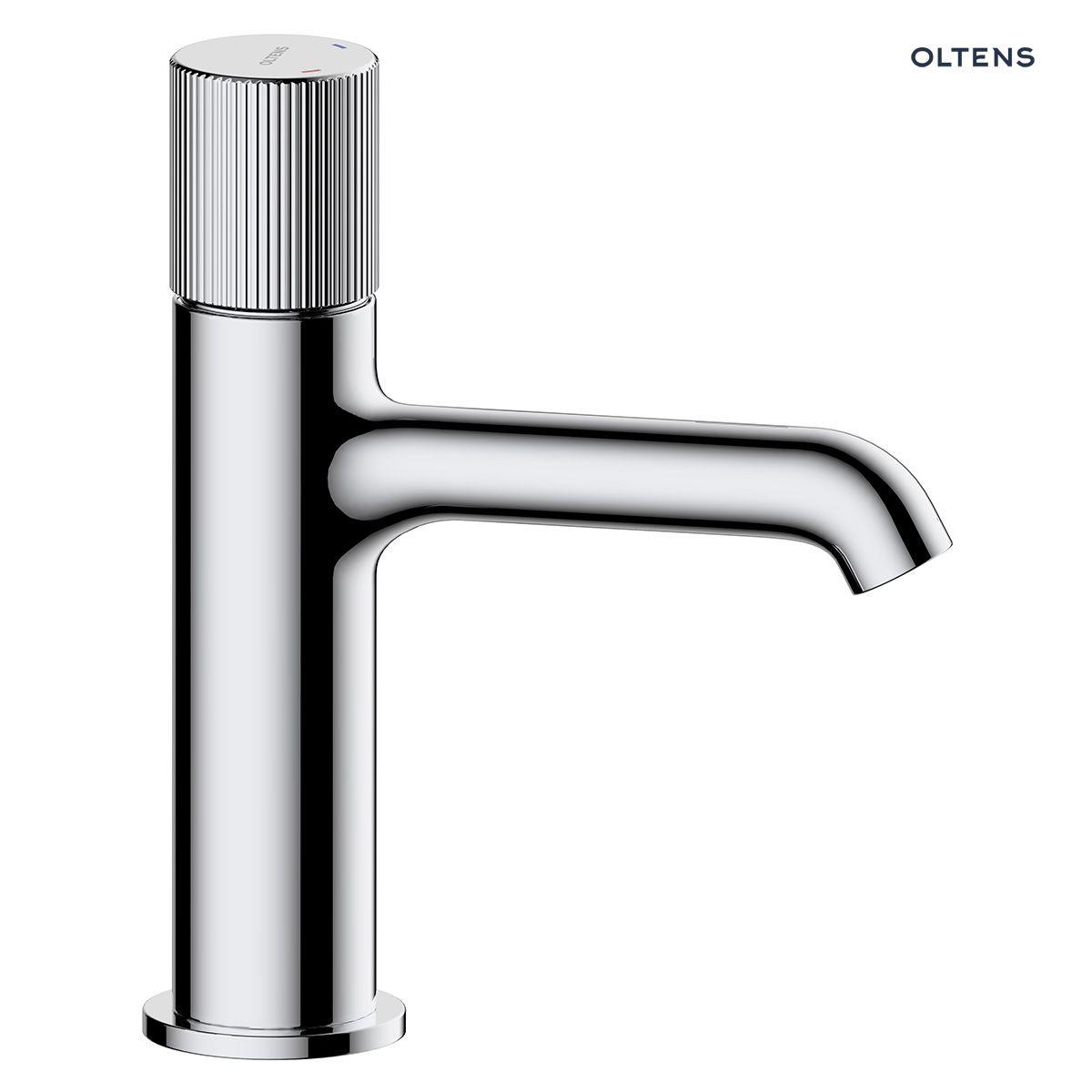 Grifos, Oltens Hamnes pillar basin mixer tap chrome finish, OLTENS