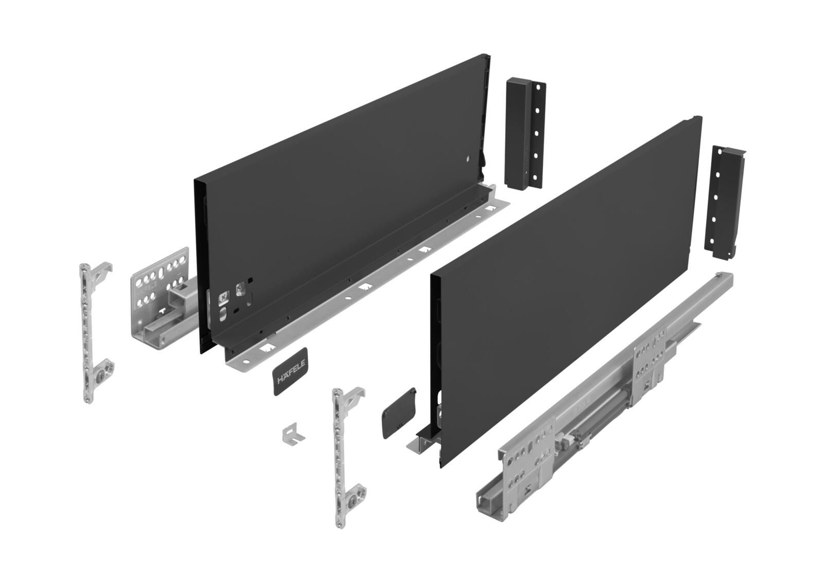 Drawers, Matrix S Slim drawer system, Häfele Polska Sp. z o. o.