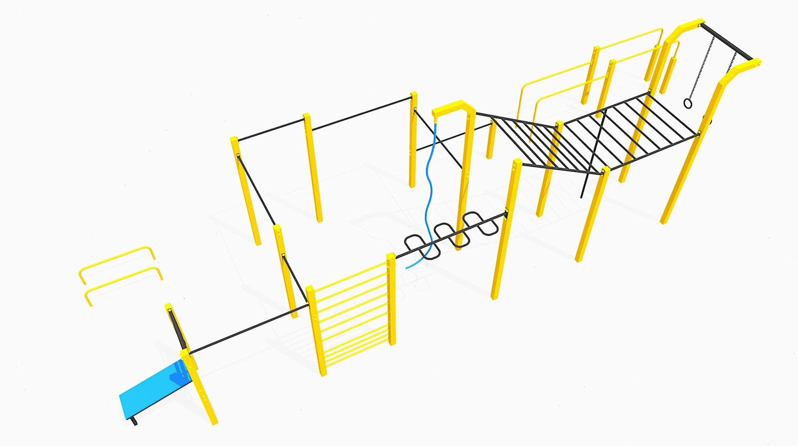Flowpark, Flowpark Custom Line XL, Grupa Techramps