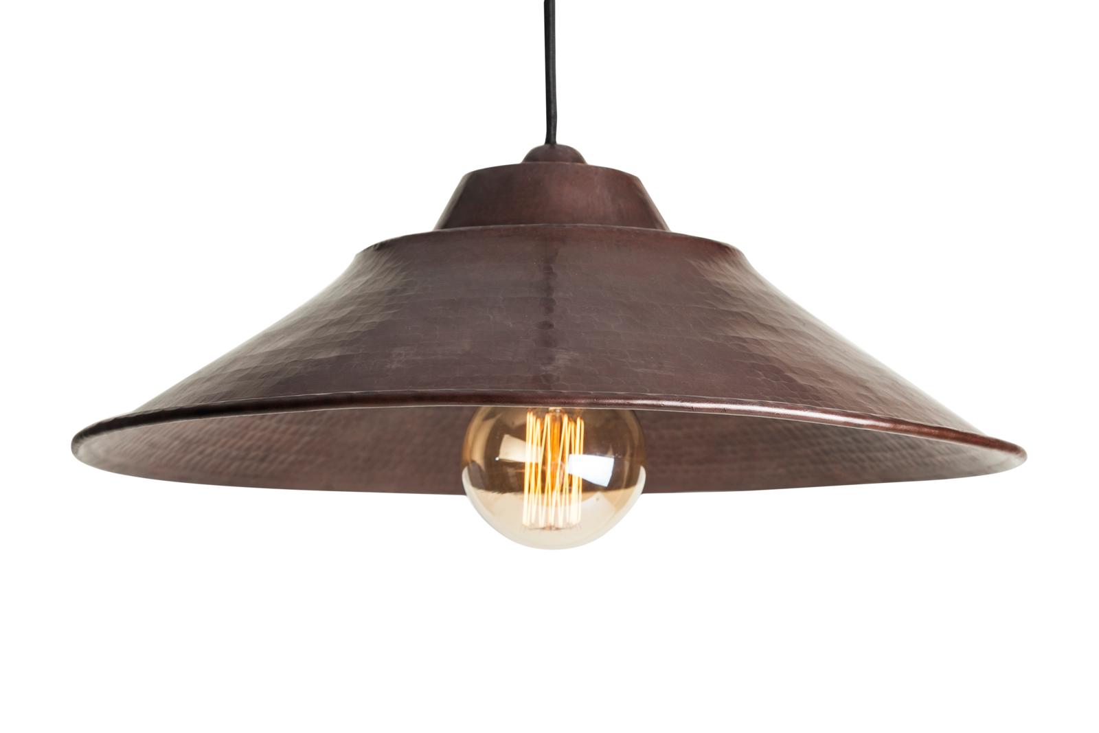 Hanging Lamps, Platillo - copper hanging lamp, Cerames