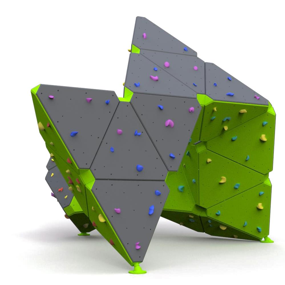 Climbing walls, Climbing wall ZigZag Boulder Z005, Grupa Techramps