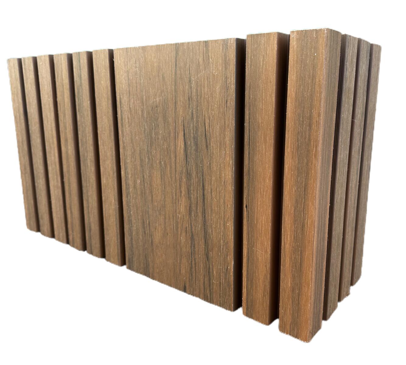 Ventilated facades, Facade profile Legro FS 15 Teak 150*27.5*3600, WOODPLAST