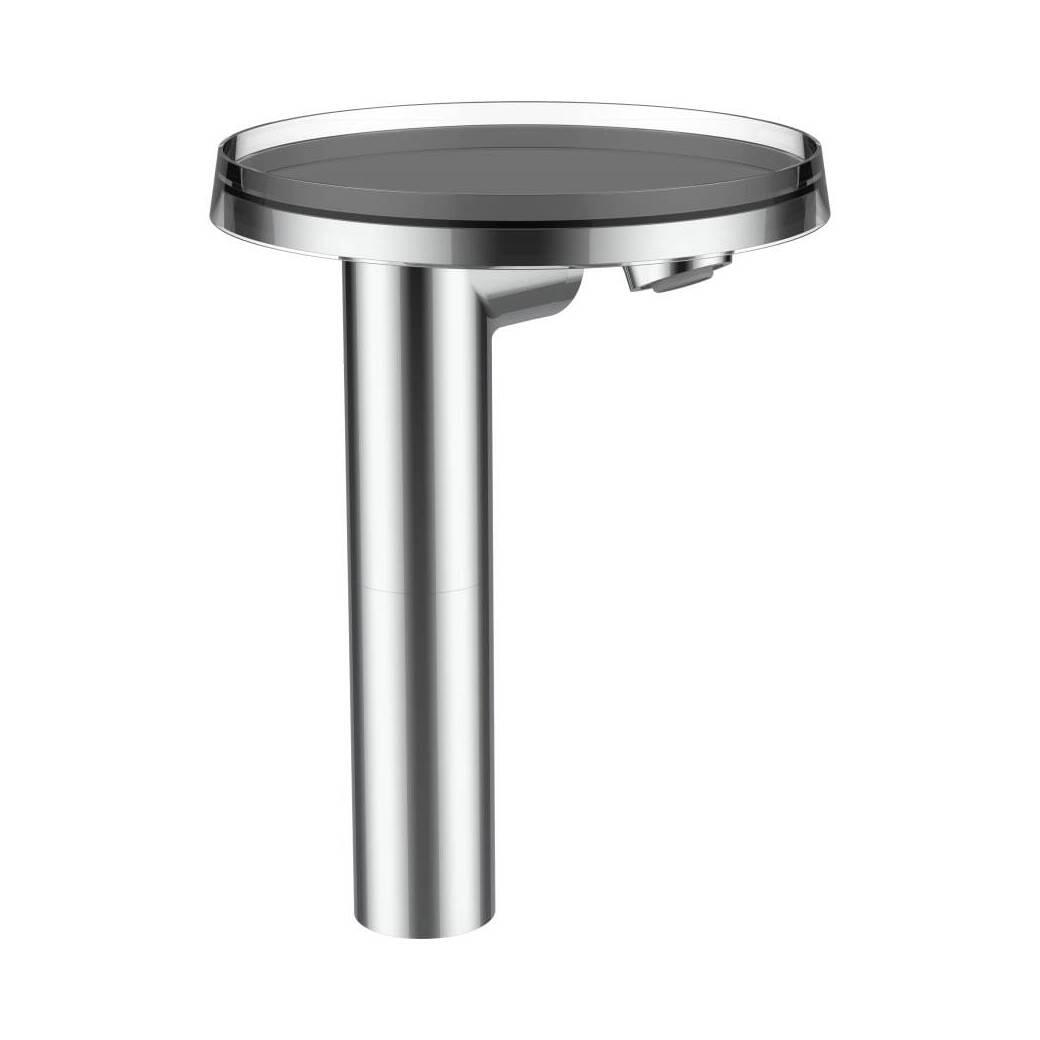 Basin Taps, Column basin mixer, projection 110 mm, fixed spout, with disc bowl, LAUFEN