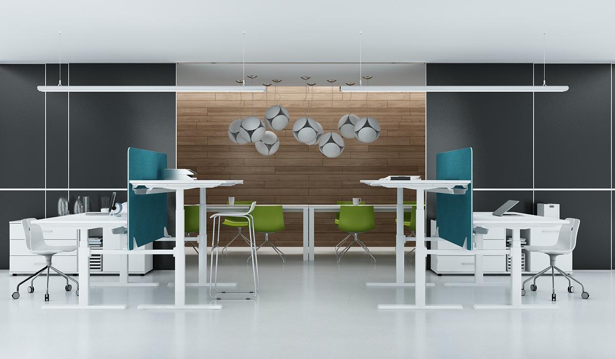 Desks, Lano-E 300 collection, MARO Office Furniture