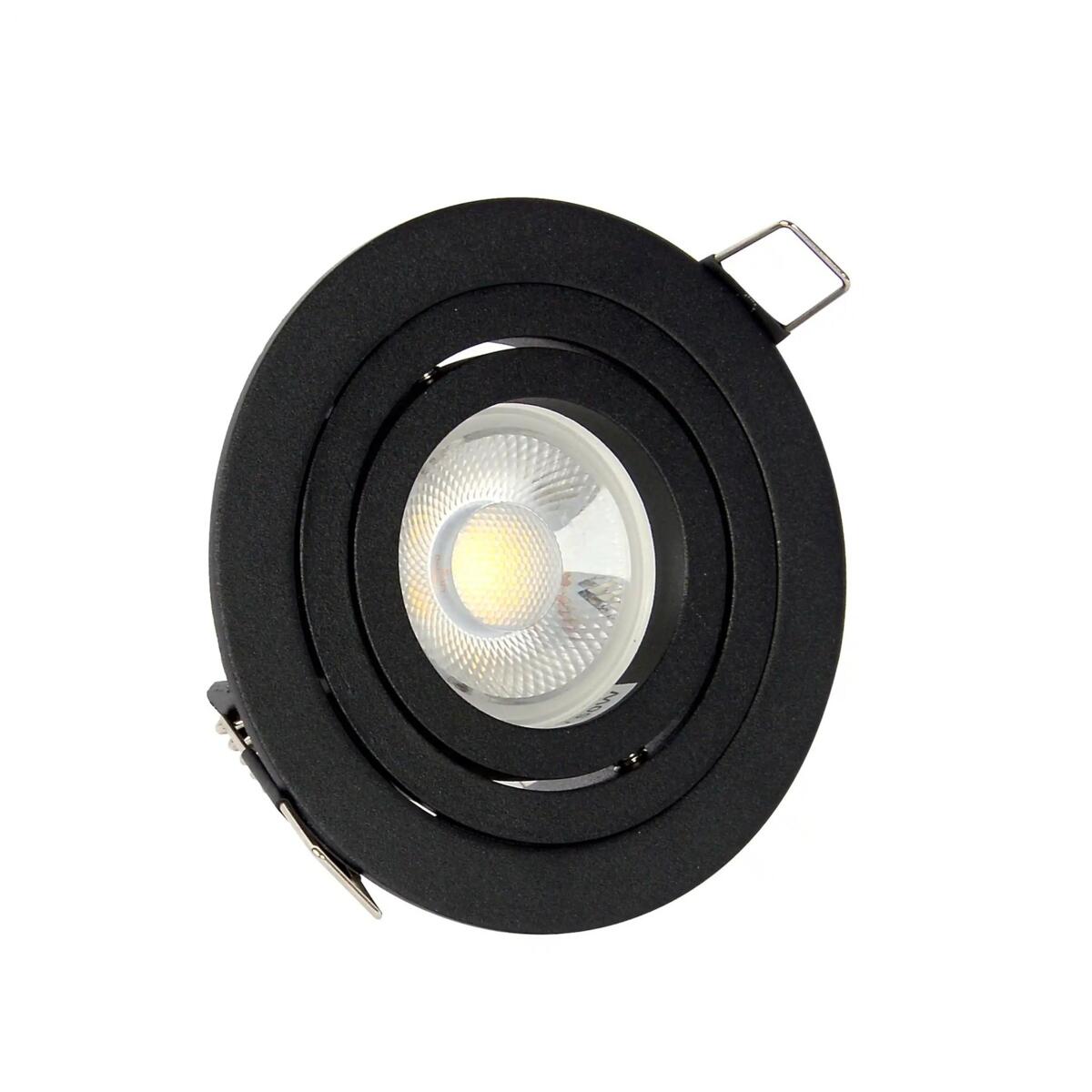 Recessed Lamps, Halo eyelet 1xGU10 black RL0103-BK, YASKR SPÓŁKA Z OGRANICZONĄ ODPOWIEDZIALNOŚCIĄ