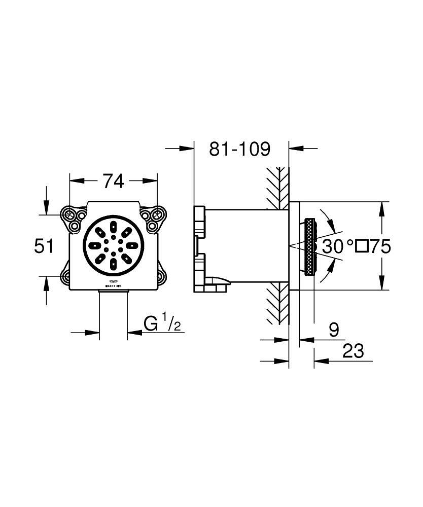Boquillas de pulverización, , GROHE
