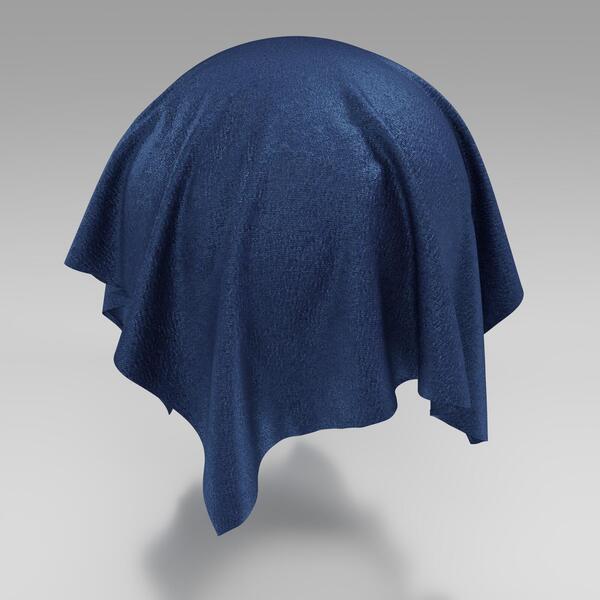 Textiles, Plain Blue Chenille 2696371, FibreGuard