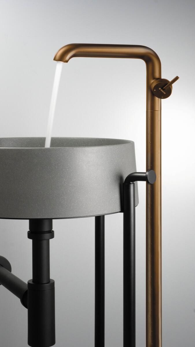 Bath Taps, Silia - Washbasin tap, freestanding, Deante