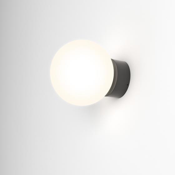Wall Lamps, MODERN BALL simple midi LED hermetic surface, AQForm
