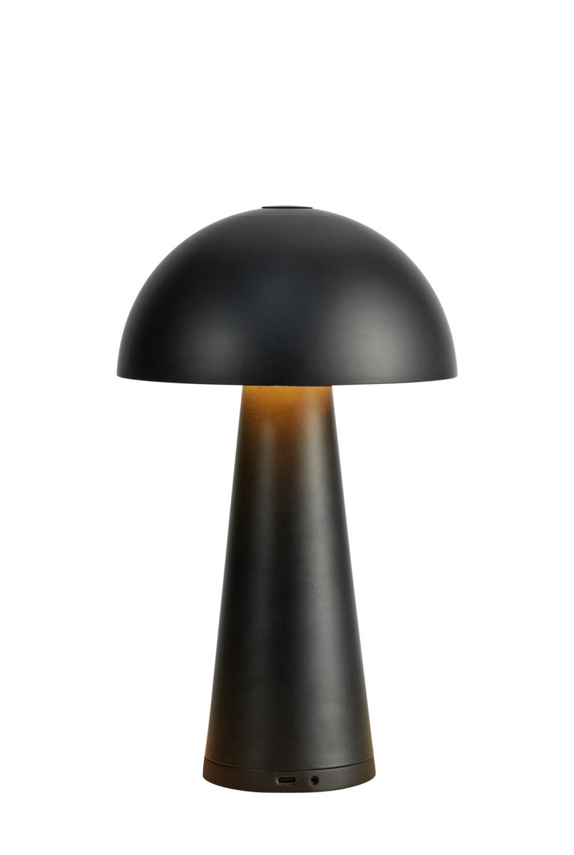 Lampy stojące, FUNGI Rechargeable Table Matt Black B/O, Markslöjd Sp.z.o.o.