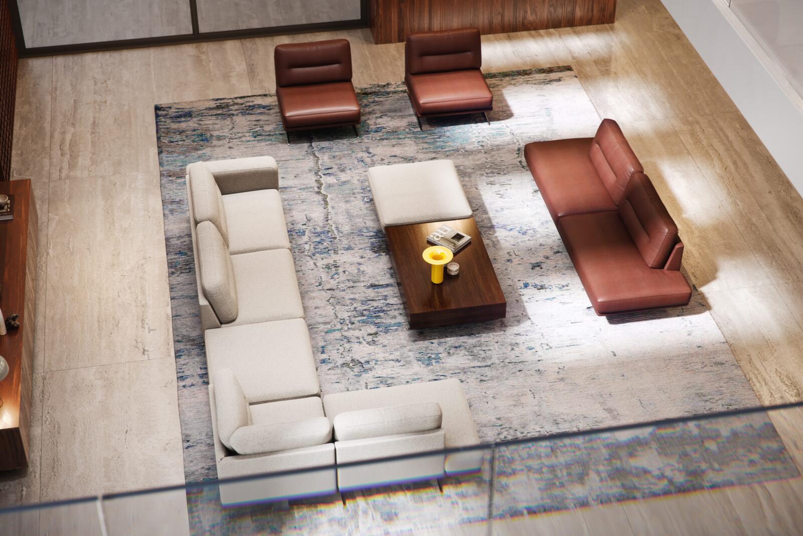 Sofas, Bologna modular sofa, PUSZMAN