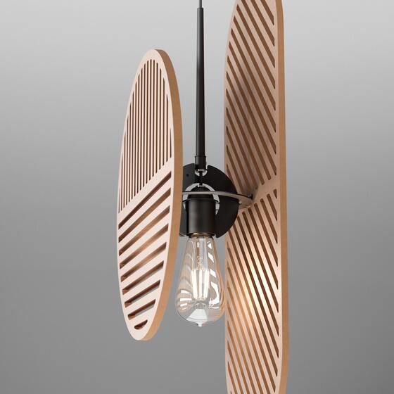 Lampy zwieszane, IKI E27 zwieszana, AQForm