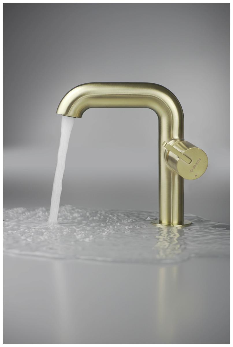 Baterie umywalkowe, SILIA Bateria umywalkowa z prostokątną wylewką, Deante