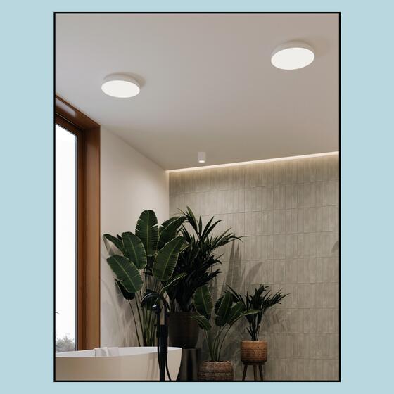 Lampy natynkowe, BLOS round distance LED hermetic natynkowy, AQForm