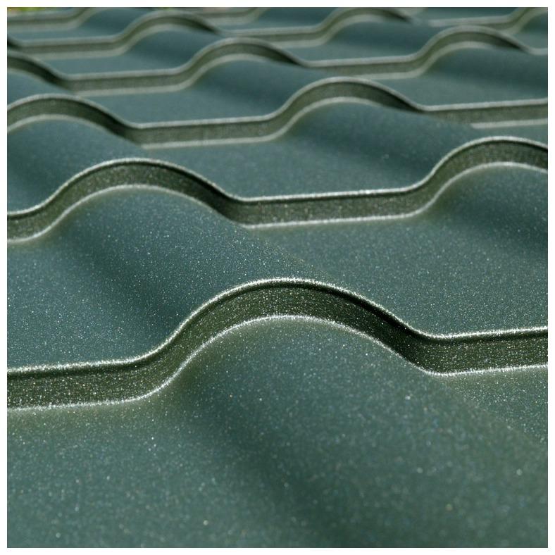 Roofing Sheets/ Trapezoidal Sheets, The EUROPA metal roof tile, Florian