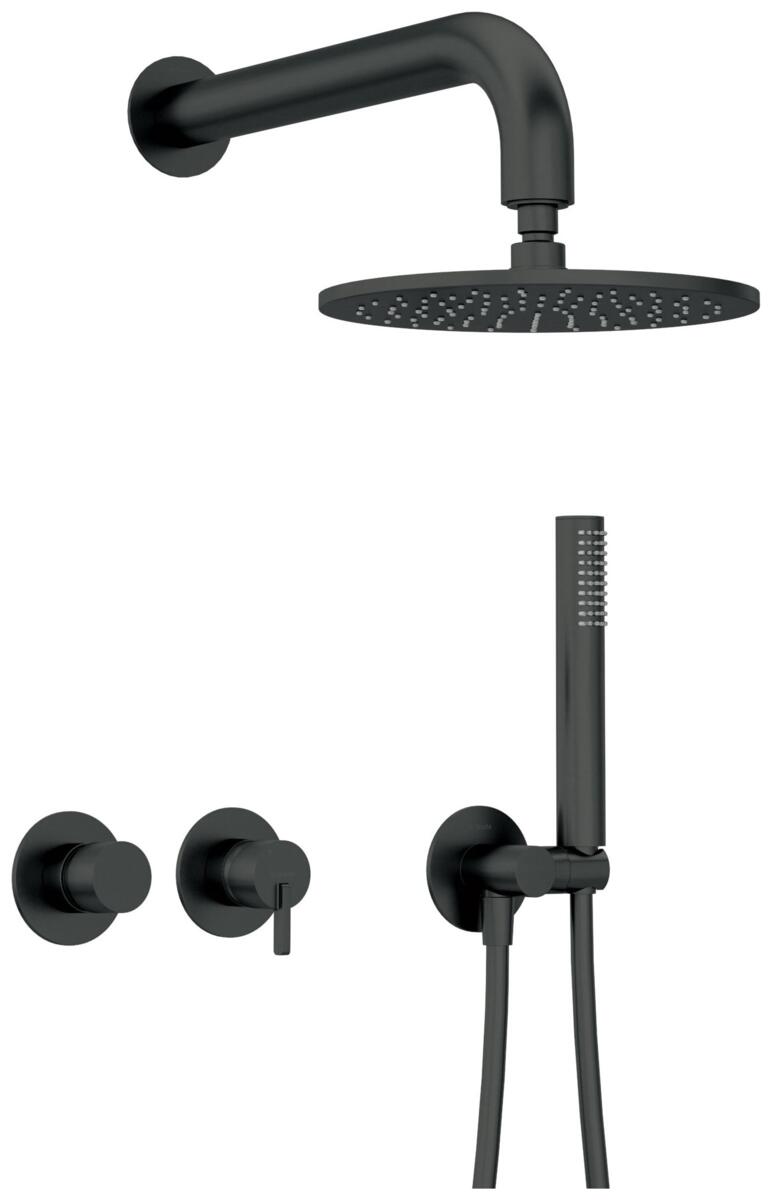 Systemy natryskowe podtynkowe, Zestaw prysznicowy podtynkowy SILIA, Deante