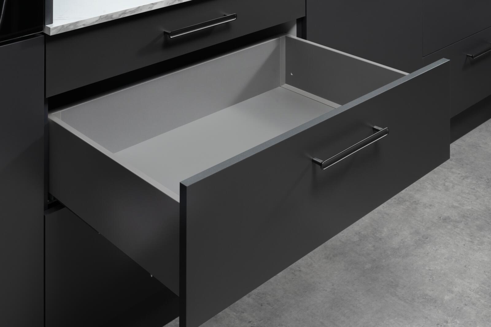 Drawers, Matrix S Slim drawer system, Häfele Polska Sp. z o. o.