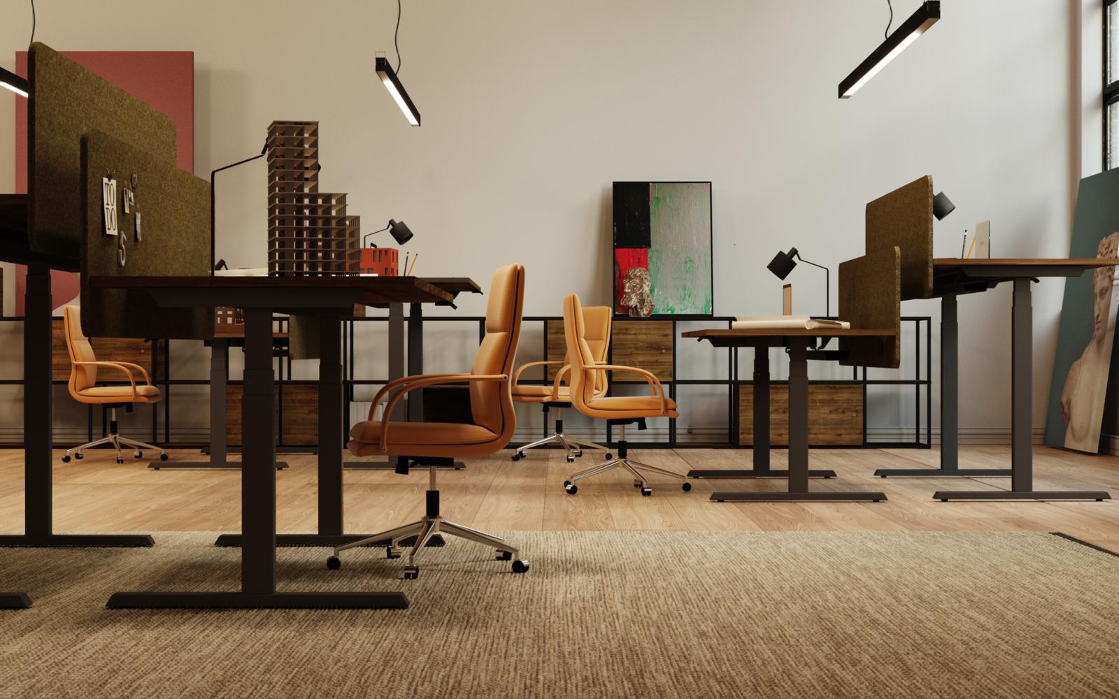 Desks, Lano-E 300 collection, MARO Office Furniture