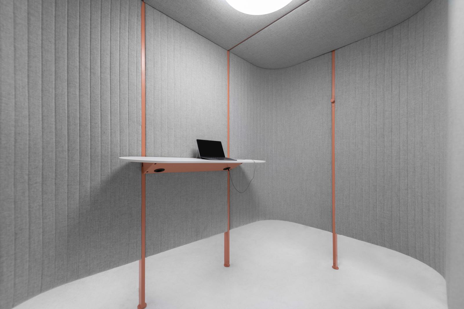 Acoustic furniture, ConScape - Acoustic system of space division, MARO Office Furniture