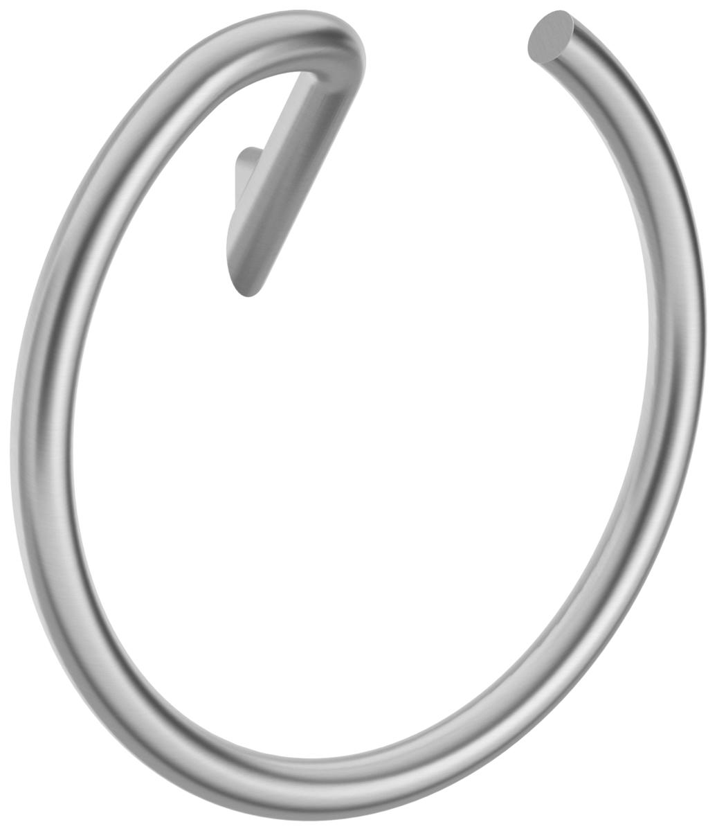 Badezubehör, SILIA Wand-handtuchhalter - rund, Deante