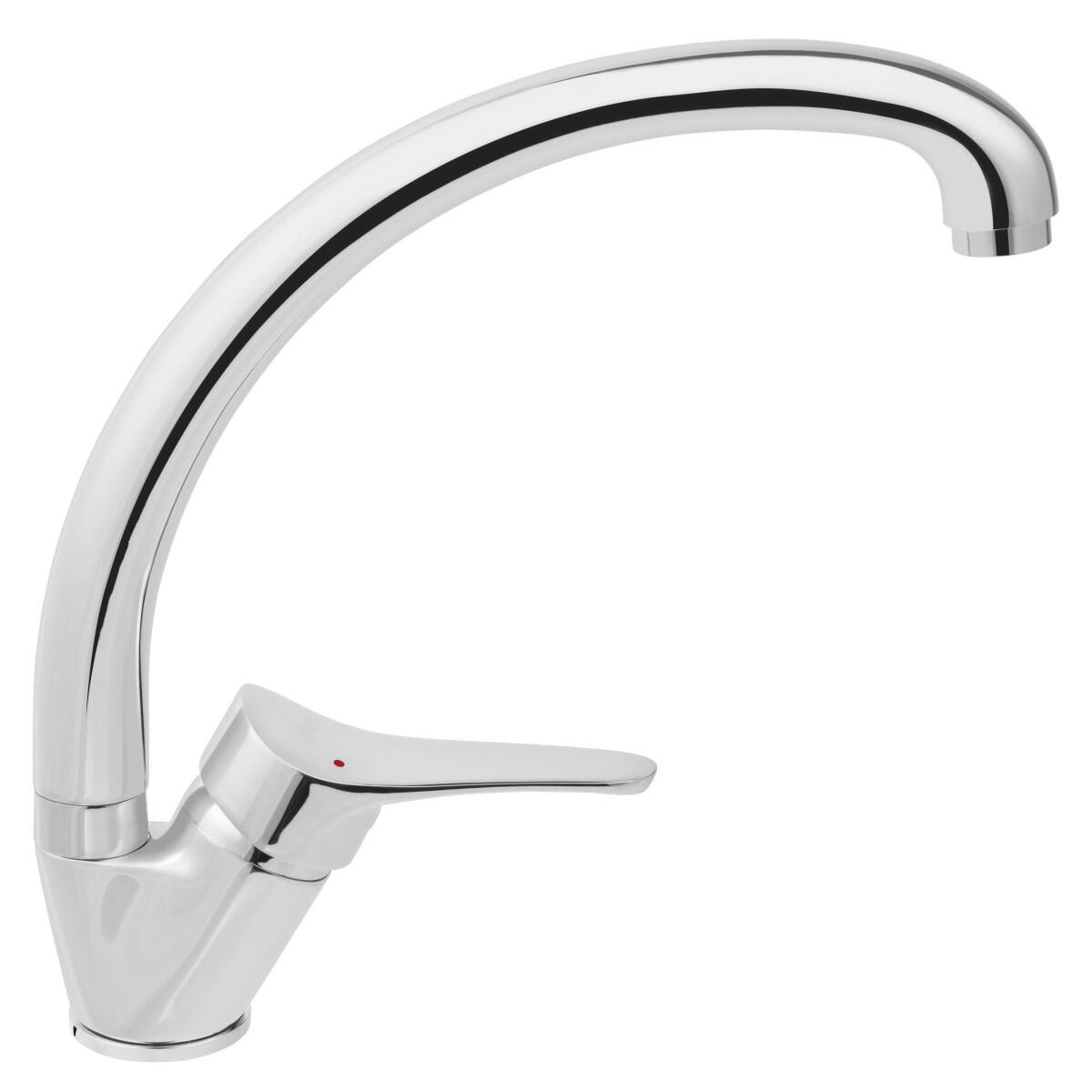 Kitchen Taps, Stillo - Asymmetric standing sink mixer, FERRO