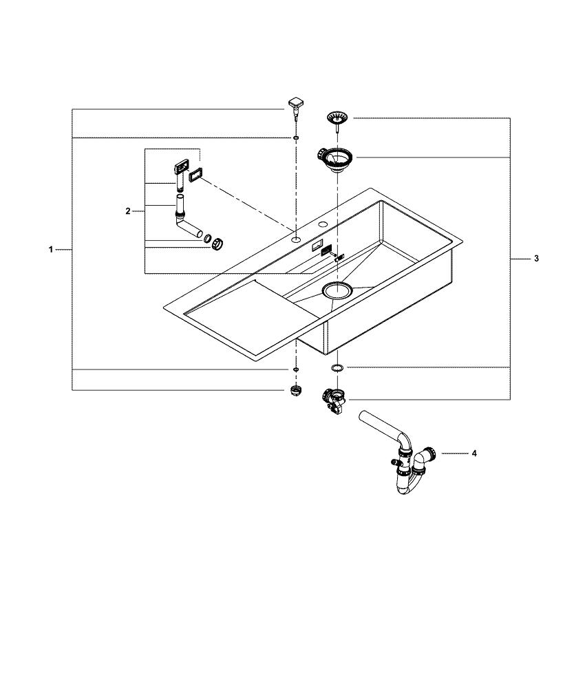Waschbeckenarmatur, , GROHE