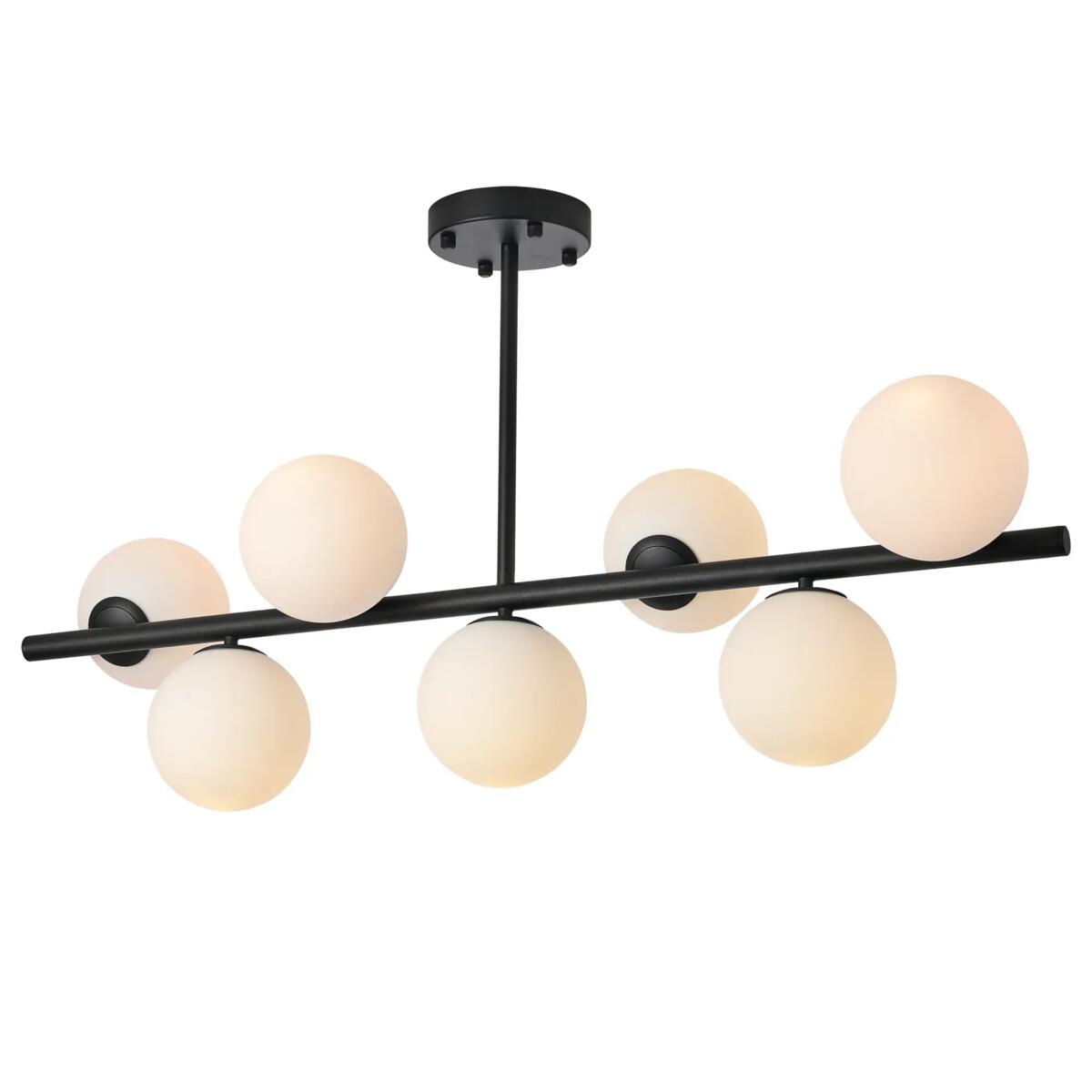 Lampy natynkowe, Lampa Sufitowa Bolti 7xE14 Czarna PLC0104-BK, YASKR SPÓŁKA Z OGRANICZONĄ ODPOWIEDZIALNOŚCIĄ