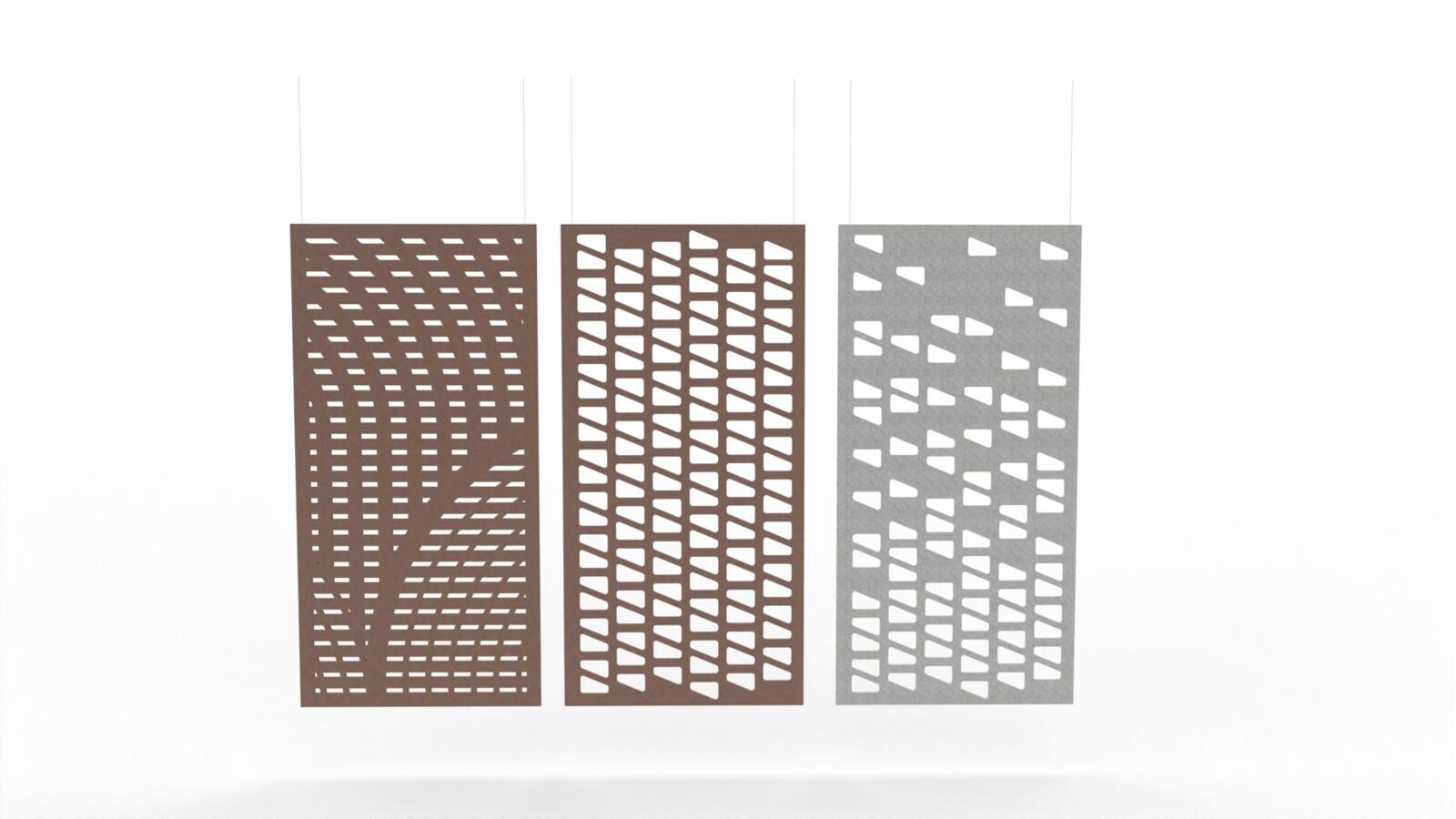 Hängedekorationen, Texo - Filzvorhänge als Raumteiler, MARO Office Furniture