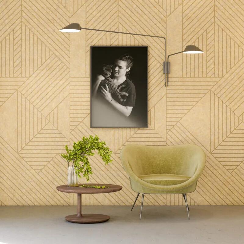 Acoustic panels, V-cut panels, Fovere