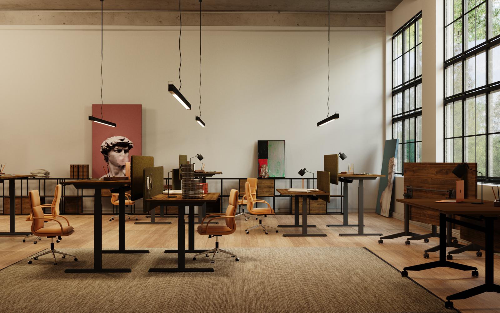 Desks, Lano-E 300 collection, MARO Office Furniture