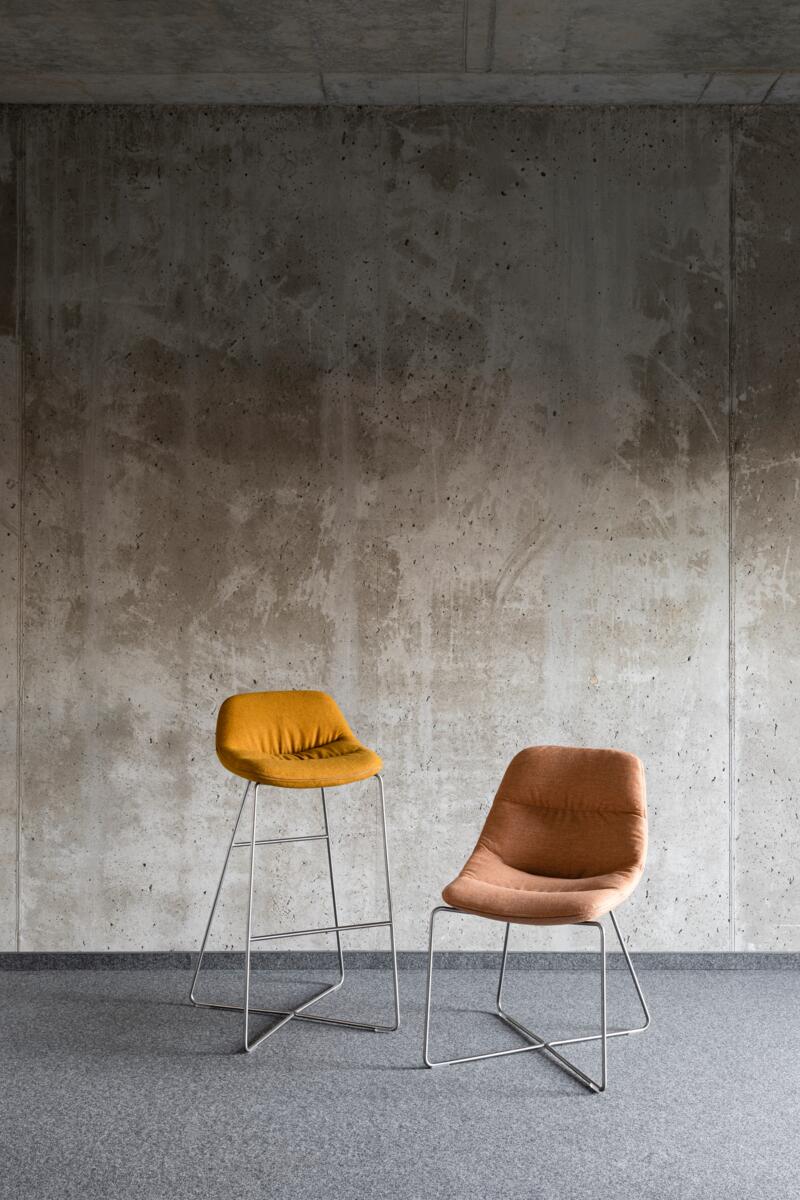 Krzesła, Mishell soft MIS-H-PN, Noti