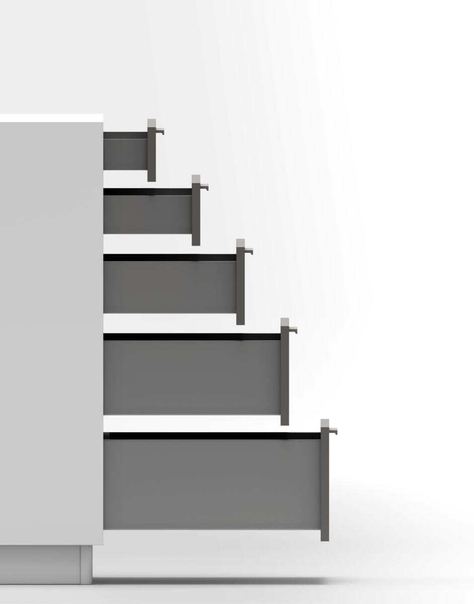 Furniture accessories, AXIS PRO soft close - extra high drawer set D, GTV POLAND S.A.
